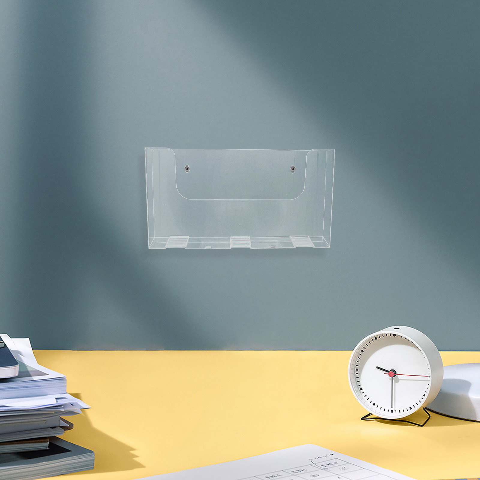 Magazine Holder Rack - 2 Buah Rak Penyimpanan Dokumen Dinding