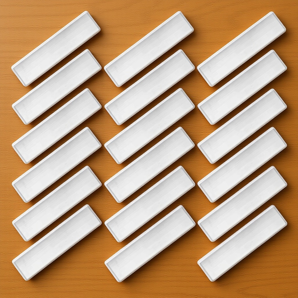 Index Card Holder - 25Pcs Kantong Kartu Indeks Plastik Transparan