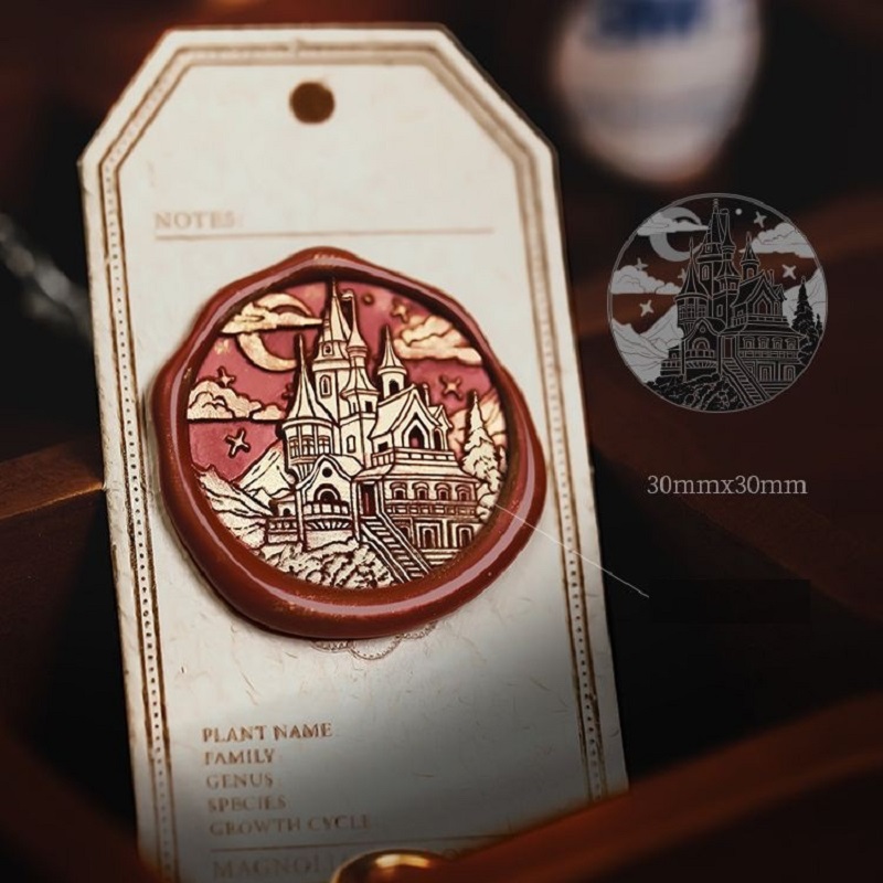 Stempel Segel Lilin Vintage Ha - Wax Seal Stamp Set ulasan dan harga