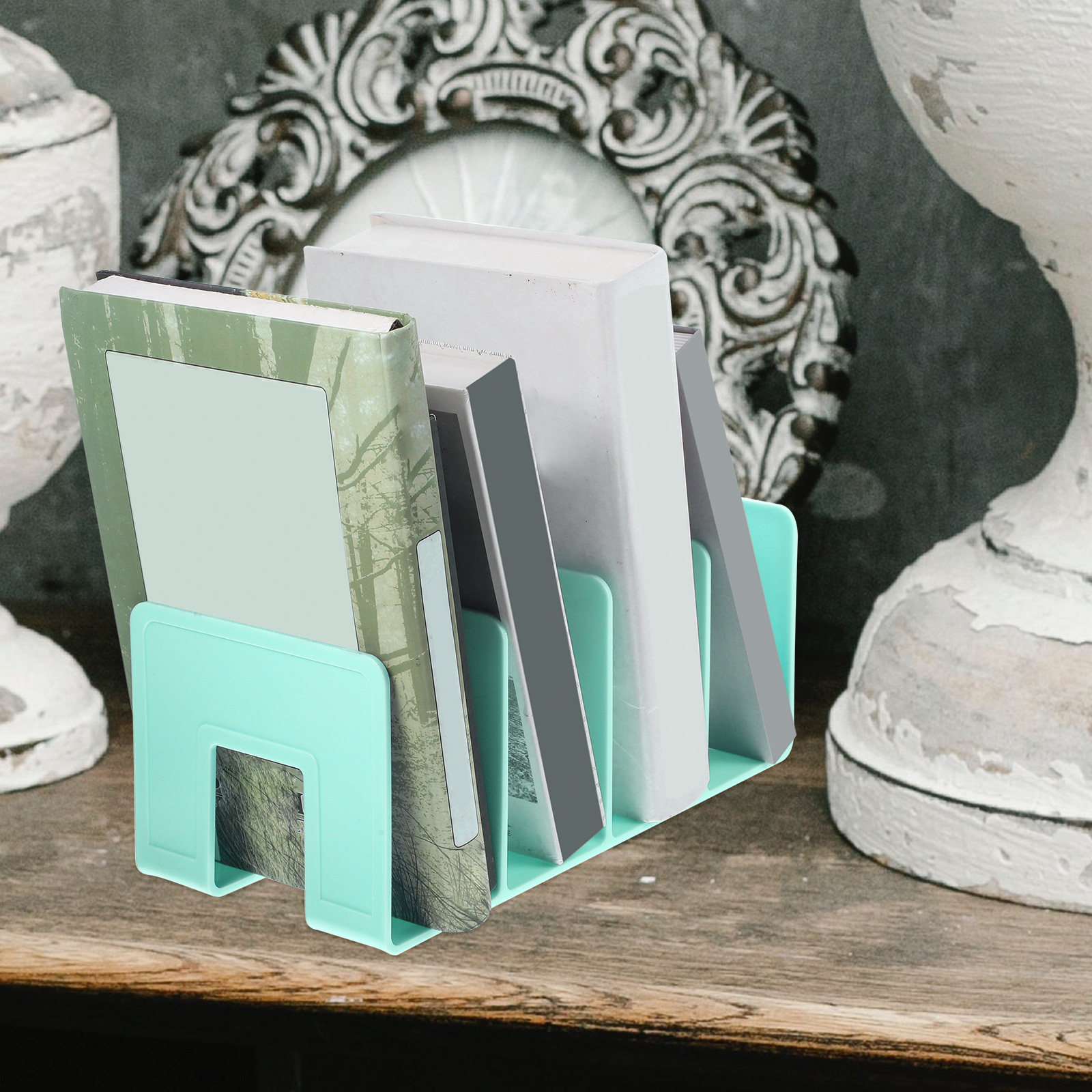 Rak Penyimpanan Dokumen Meja K - Magazine Holder Rack ulasan dan harga